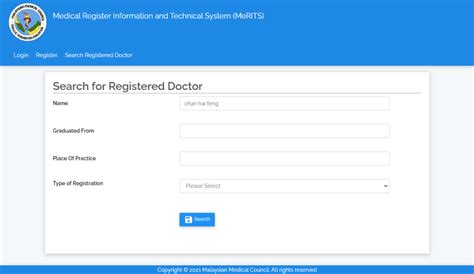 merts 3.0|Medical Register Information and Technical System (MeRITS).